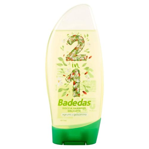 Badedas doccia shampoo delicato 2in1 con agrumi e gelsomino 250  ml