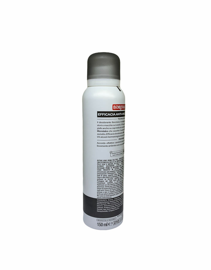 Borotalco deodorante spray invisible anti macchia 150 ml