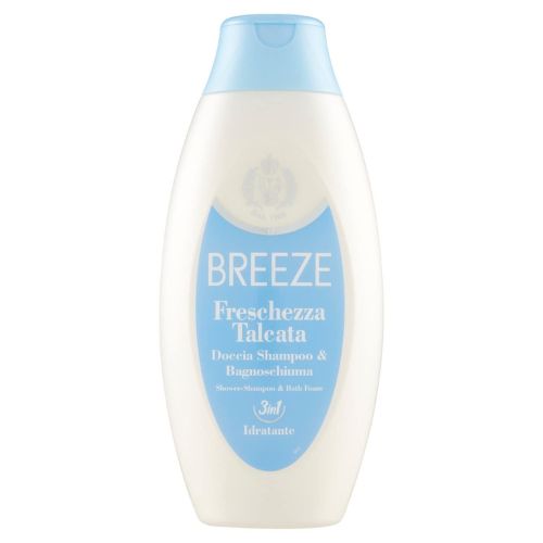 Breeze bagno doccia shampoo freschezza talcata 400 ml