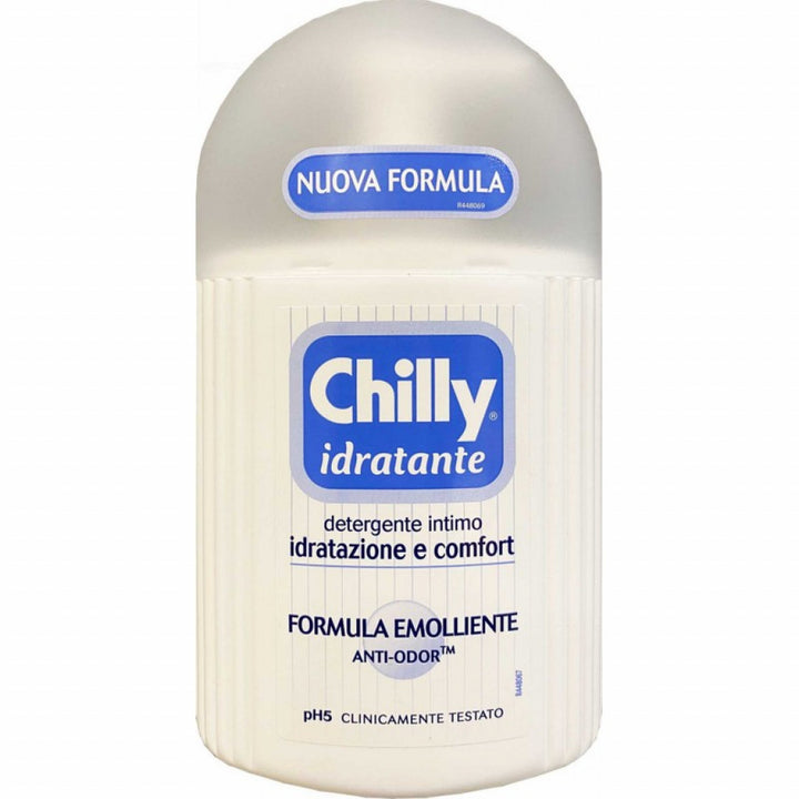 Chilly intimo dosatore idratante formula emolliente 200 ml