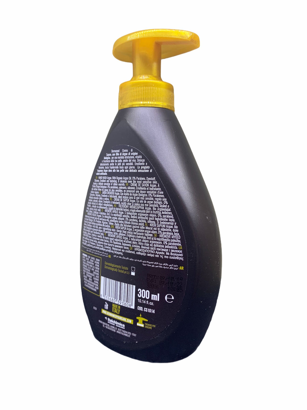 Dermomed sapone liquido dosatore 300 ml argan