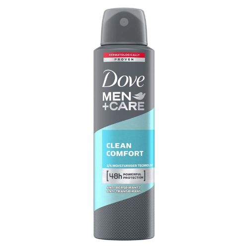 Dove deodorante spray men clean comfort 150 ml