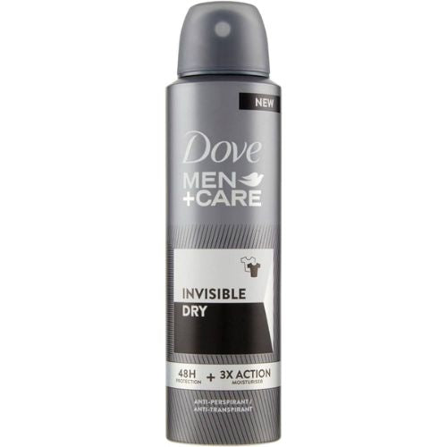 Dove deodorante spray men invisible dry 150 ml