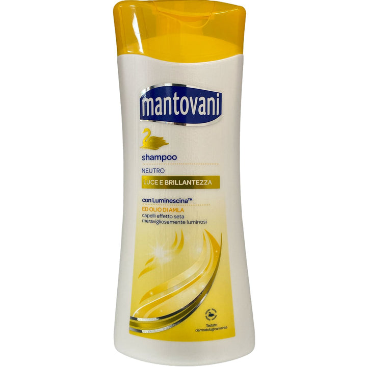 Mantovani shampoo neutro luce e brillantezza con luminescina ed olio si amla 400 ml