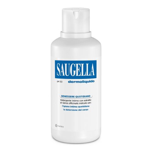 Saugella detergente intimo ph 3.5 con estratto di salvia 500 ml