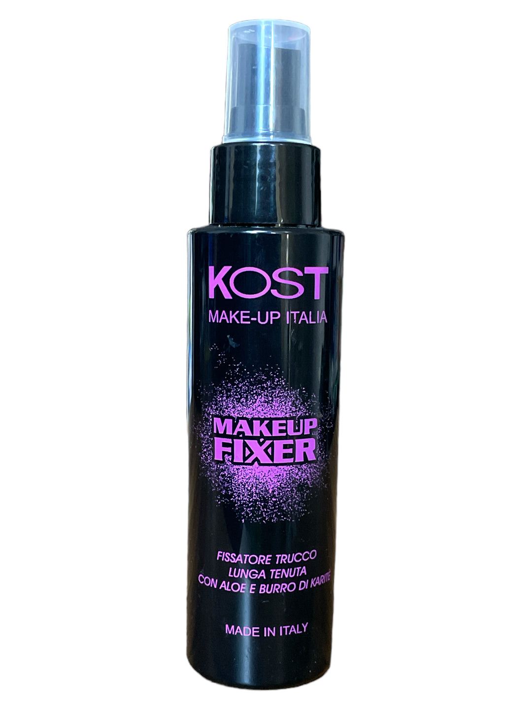 Kost Makeup Fixer – Spray Fissante Trucco con Aloe Vera e Burro di Karité per un Make-Up Impeccabile e Idratato a Lunga Durata
