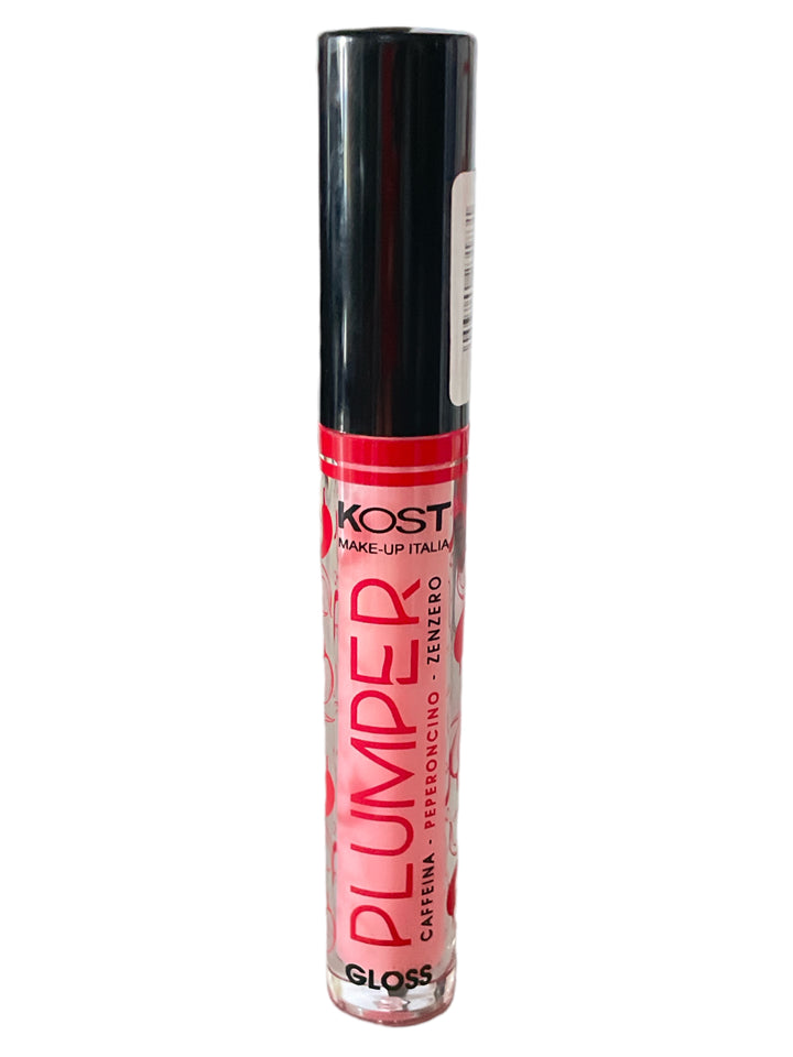 Kost Lip Plumper – Gloss Rimpolpante con Peperoncino, Caffeina e Zenzero per Labbra Voluminose e Sensualmente Brillanti