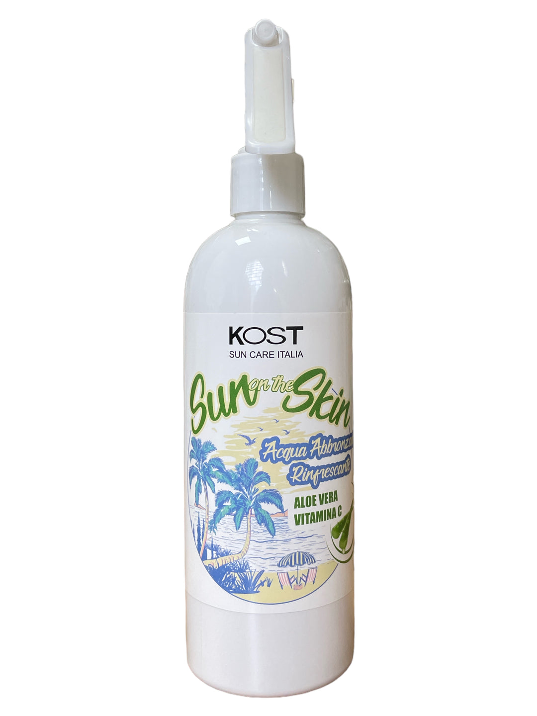 Kost Sun on the Skin Acqua Abbronzante Rinfrescante Aloe Vera e Vitamina C 400 Ml