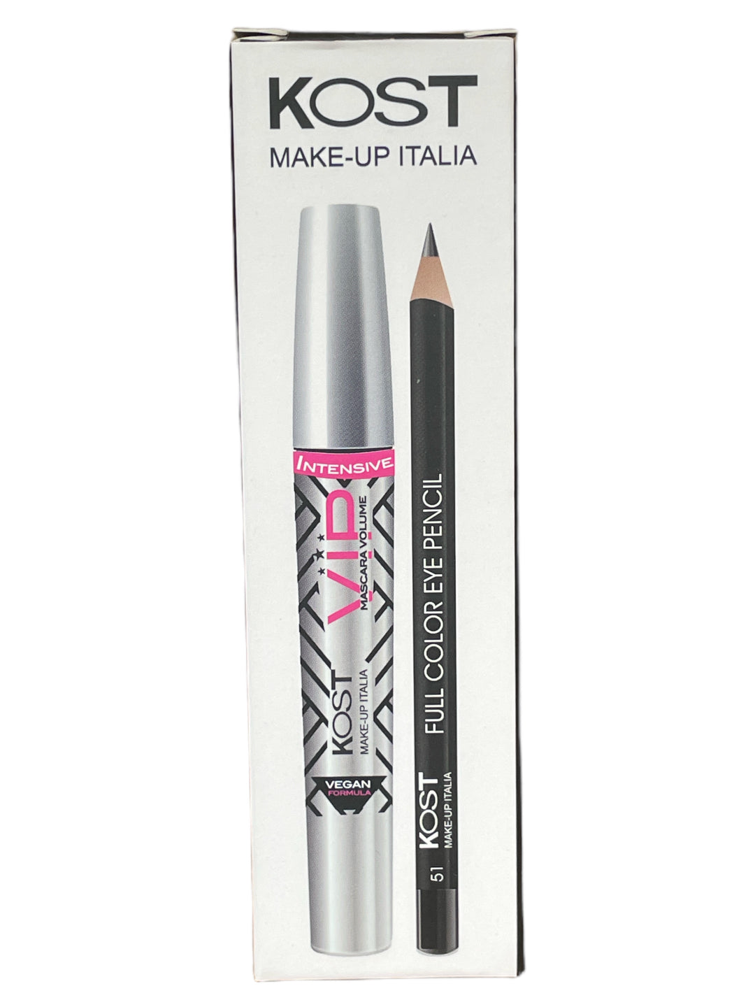 Kost Set Mascara Volume+Matita Occhi Kajal