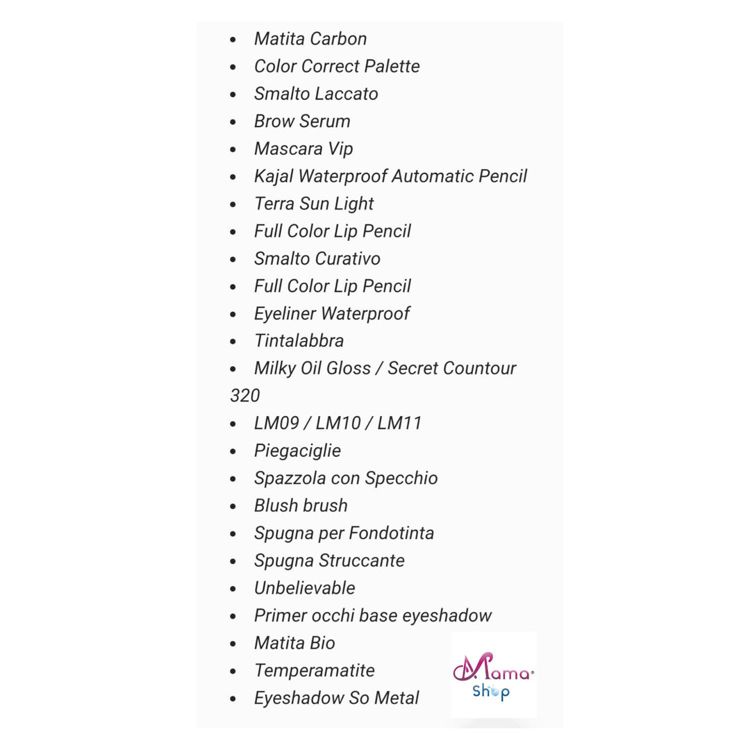 Kost Valigetta Chic Countdown- Calendario dell'Avvento - 24 prodotti Make Up