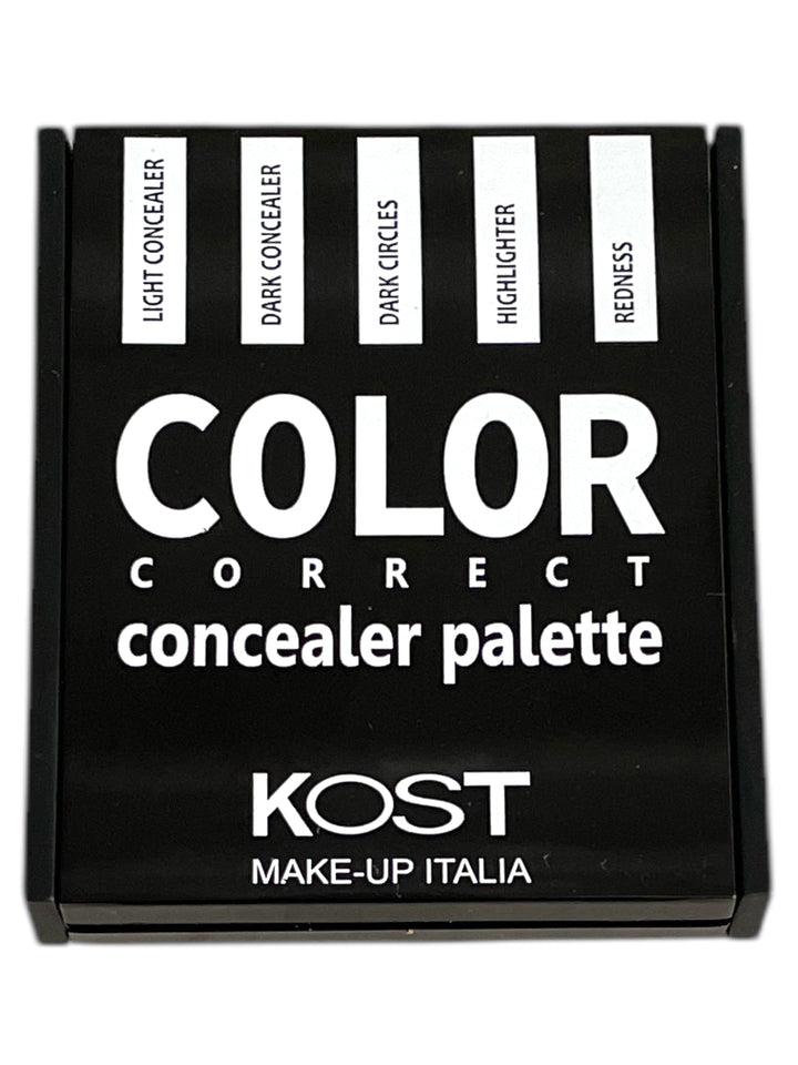 Kost Color Correct Concealer Palette - Palette Correttori per Contouring e Correzione Imperfezioni