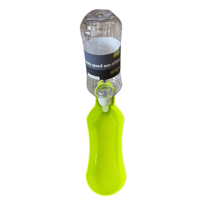 Borraccia da Viaggio per Cani con Abbeveratoio Integrato – Bottiglia Portatile 500 ml con Gancio Moschettone, Ideale per Passeggiate ed Escursioni