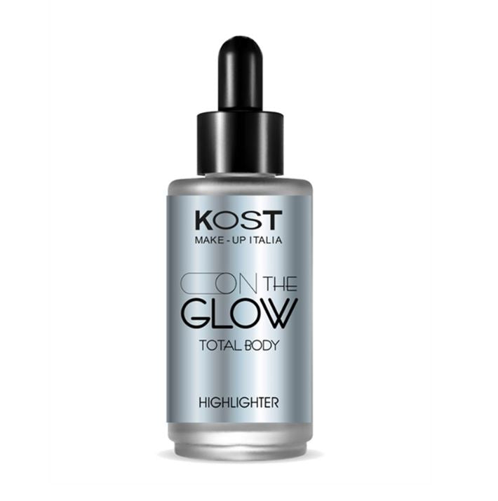 Kost Highlighter On The Glow – Illuminante Fluido in Gocce per Viso e Corpo con Finish Luminoso