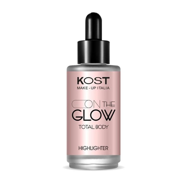 Kost Highlighter On The Glow – Illuminante Fluido in Gocce per Viso e Corpo con Finish Luminoso