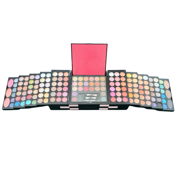 Kocogirl Maxi Palette Trucco Make Up Multifunzione – Ombretti, Blush e Applicatori Professionali