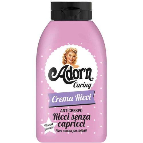 Adorn Crema Ricci Anticrespo 200 ml – Ricci Senza Capricci, Morbidi, Definiti e a Lunga Tenuta