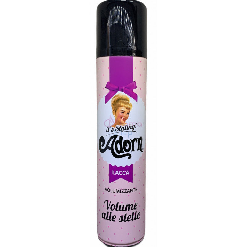 Adorn Lacca Volumizzante 250 ml – Volume alle Stelle e Tenuta Duratura per uno Styling Perfetto