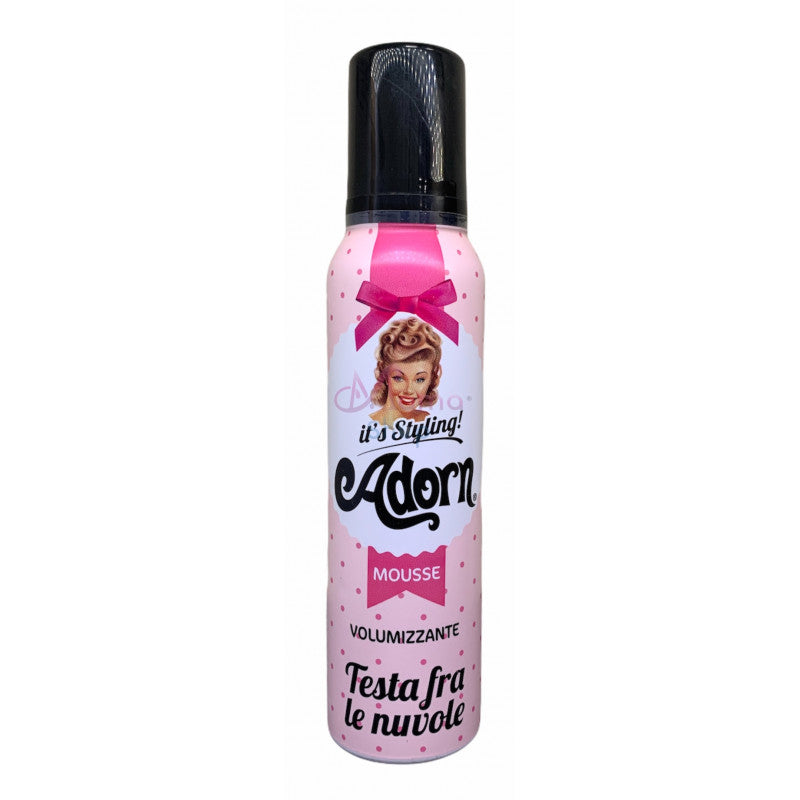 Adorn Mousse Volumizzante 150 ml – Volume Estremo e Tenuta Morbida per Capelli Leggeri e Corposi