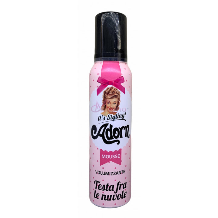 Adorn Mousse Volumizzante 150 ml – Volume Estremo e Tenuta Morbida per Capelli Leggeri e Corposi