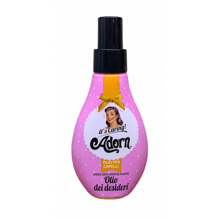 Adorn Olio per Capelli Spray 100 ml – Nutriente, Anti-Crespo e Illuminante per Capelli Morbidi e Lucenti