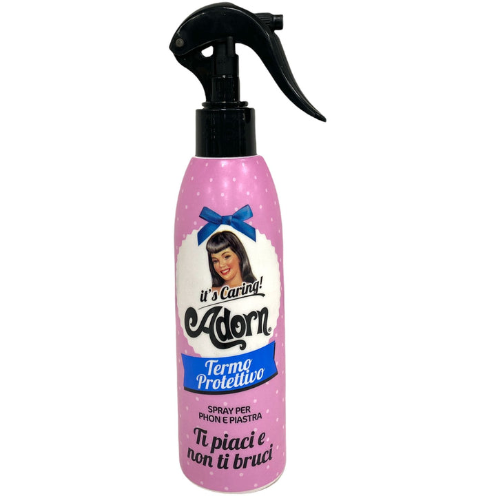 Adorn Spray Termoprotettivo 200 ml – Protezione Calore per Capelli Lisci e Morbidi con Effetto Anti-Crespo