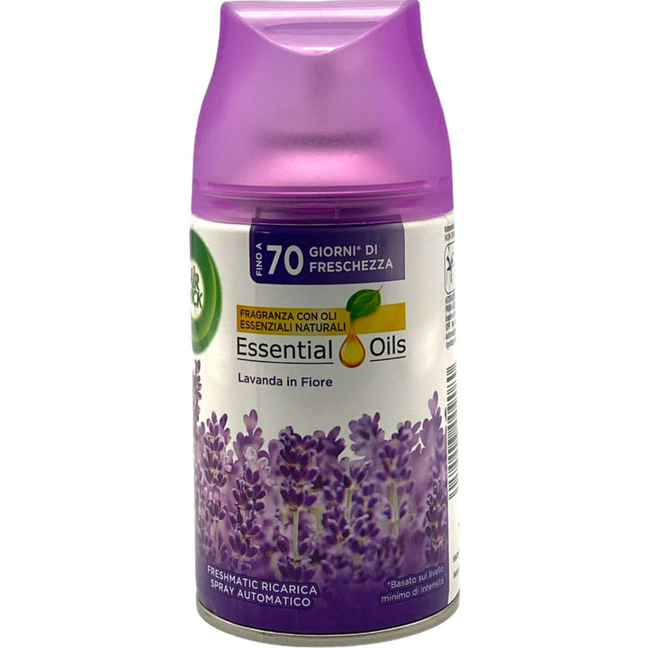 Air Wick Freshmatic Ricarica Spray Automatico 250 ml – Profumazione Lavanda, Fragranza Rilassante e Duratura per la Casa