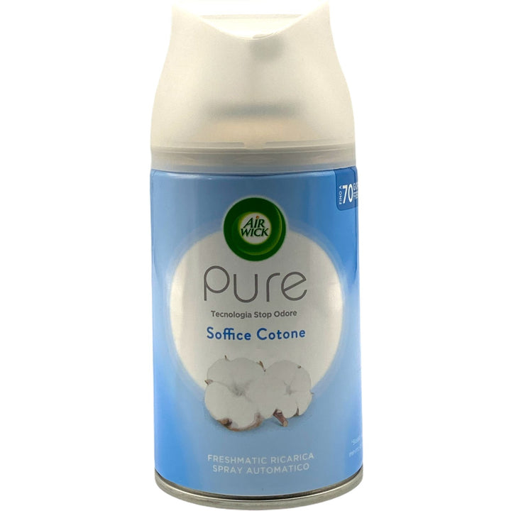 Air wick fresh matic ricarica pure soffice cotone 250 ml