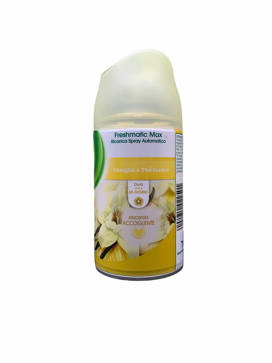 Air Wick Freshmatic Ricarica Spray Automatico 250 ml – Vaniglia e Tè Bianco, Fragranza Avvolgente e Rilassante per Ambienti Profumati a Lungo