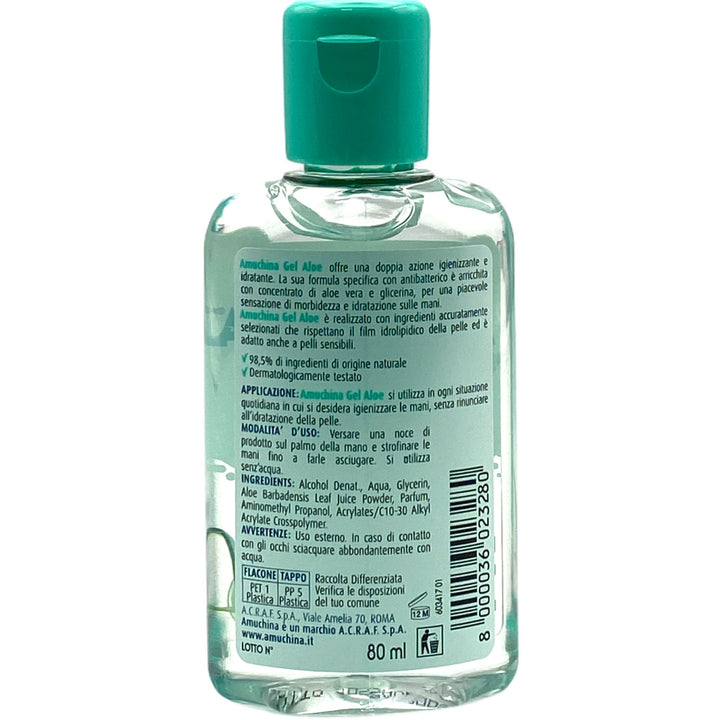 Amuchina gel igienizzante mani aloe 80 ml
