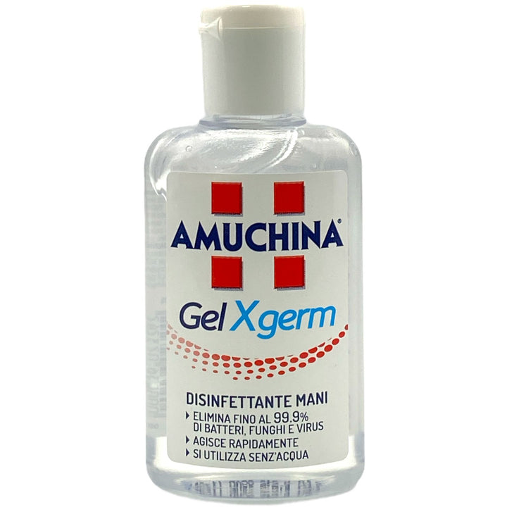 Amuchina X-Germ Gel Igienizzante Mani 80 ml – Azione Antibatterica Senza Risciacquo, Ideale Fuori Casa
