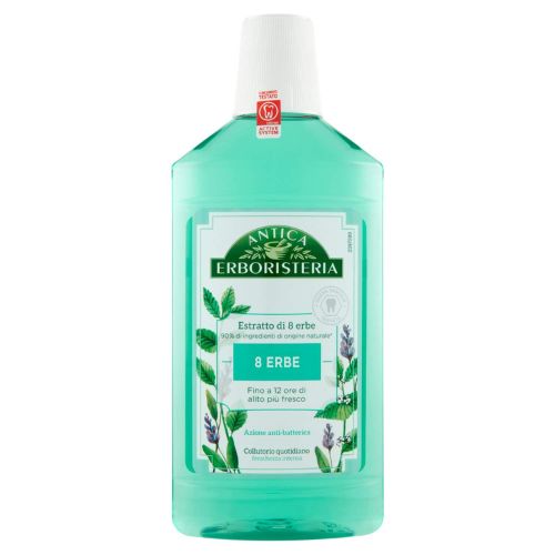 Antica erboristeria collutorio 8 erbe 500 ml