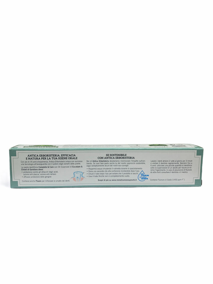 Antica erboristeria dentifricio complete&care con eucalipto e chiodi di garofano 75 ml