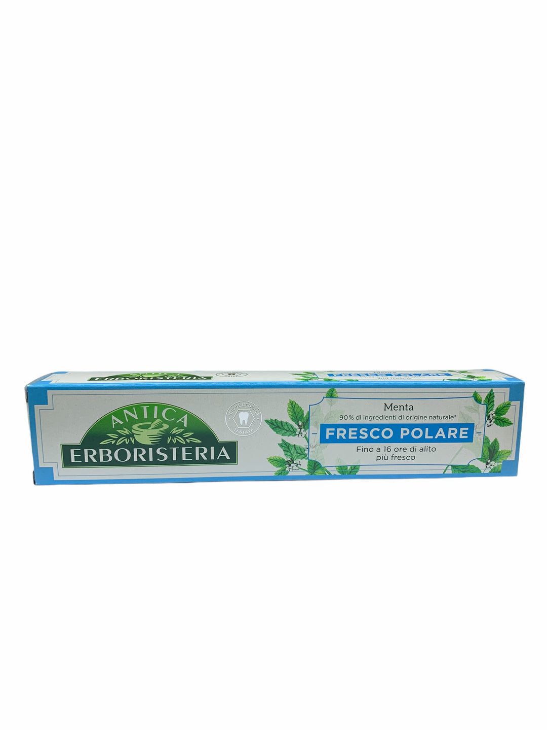 Antica Erboristeria Dentifricio Fresco Polare con Menta 75 ml – Azione Rinfrescante e Naturale per un'Alito Fresco a Lungo