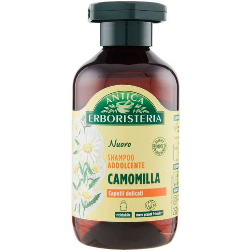 Antica Erboristeria Shampoo alla Camomilla 250 ml – Delicato e Illuminante per Capelli Chiari e Naturali