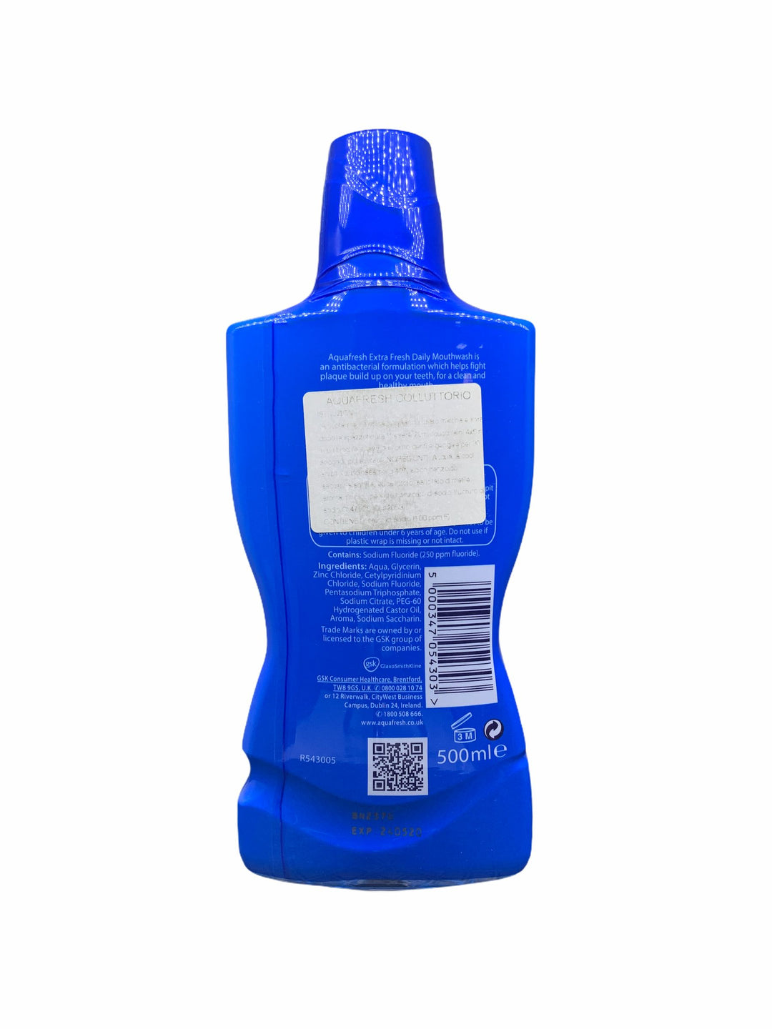 Aquafresh collutorio fresh mint 500 ml