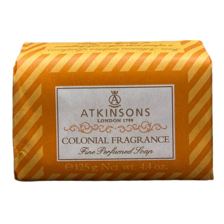 Atkinsons Saponetta Colonial Fragrance 125 g – Sapone Classico e Raffinato con Profumo Fresco e Maschile