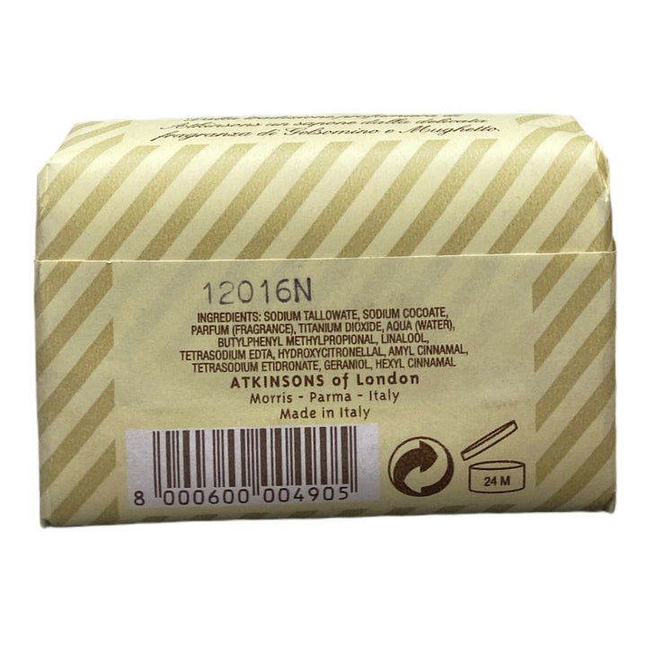 Atkinsons Saponetta Natural White 125 g – Sapone Classico e Delicato per una Pelle Morbida e Pulita Ogni Giorno