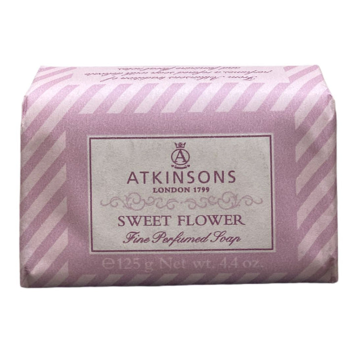 Atkinsons Saponetta Sweet Flower 125 g – Sapone Profumato ai Fiori Dolci per una Pelle Morbida e Delicatamente Profumata