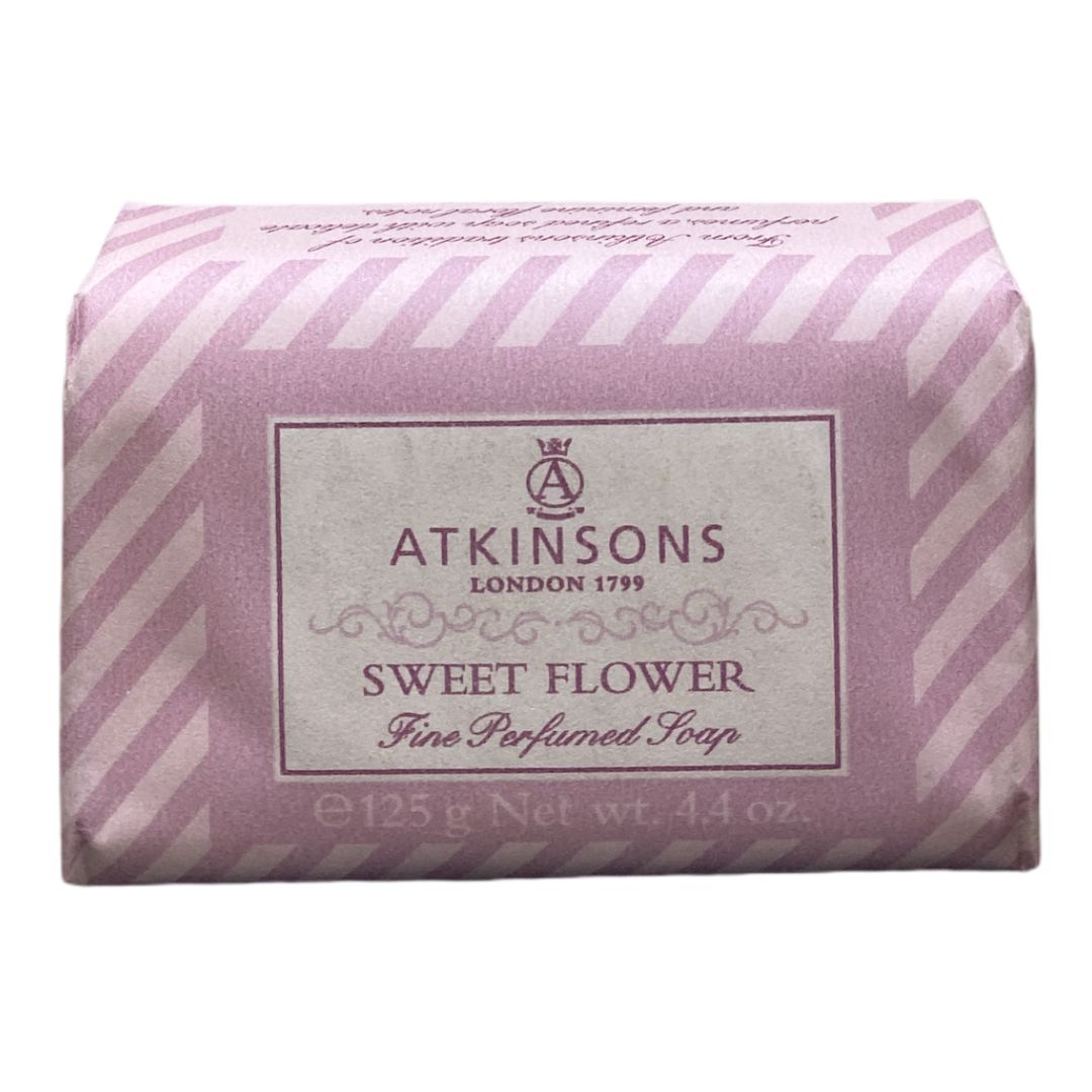 Atkinsons Saponetta Sweet Flower 125 g – Sapone Profumato ai Fiori Dolci per una Pelle Morbida e Delicatamente Profumata