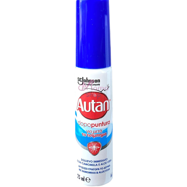 Autan Gel Dopopuntura 25 ml – Sollievo Immediato con Camomilla e Aloe Vera per Punture di Insetti