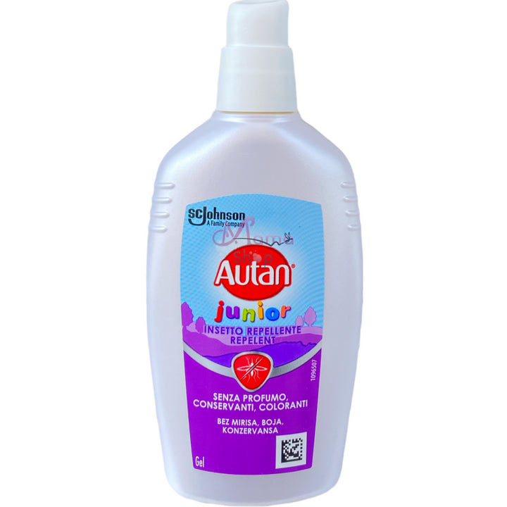 Autan Junior Gel Insetto Repellente 100 ml – Protezione Delicata per Bambini dai 2 Anni in su