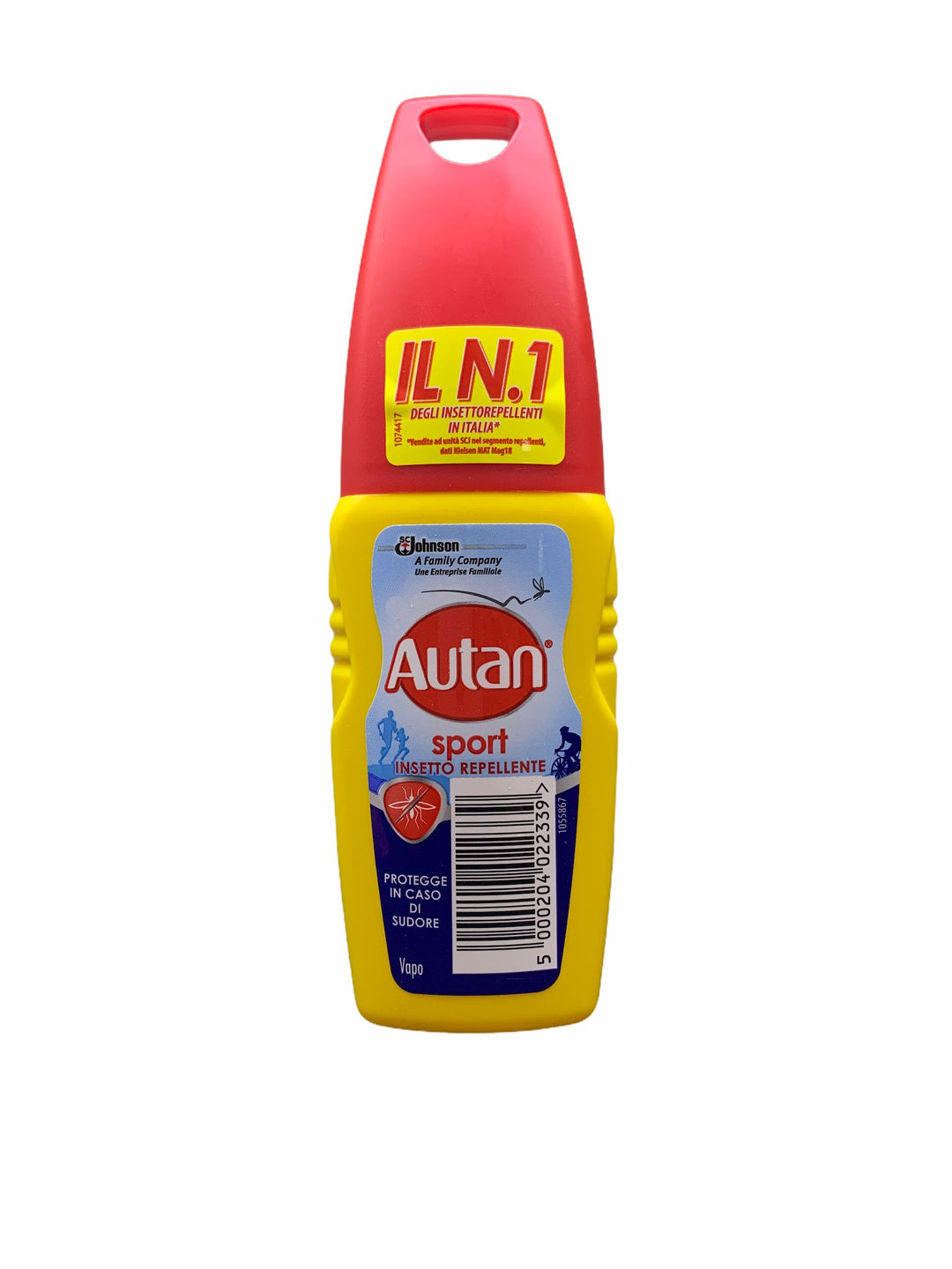 Autan Sport Vapo 100 ml - Protezione Efficace contro Zanzare e Insetti durante l'Attività Sportiva