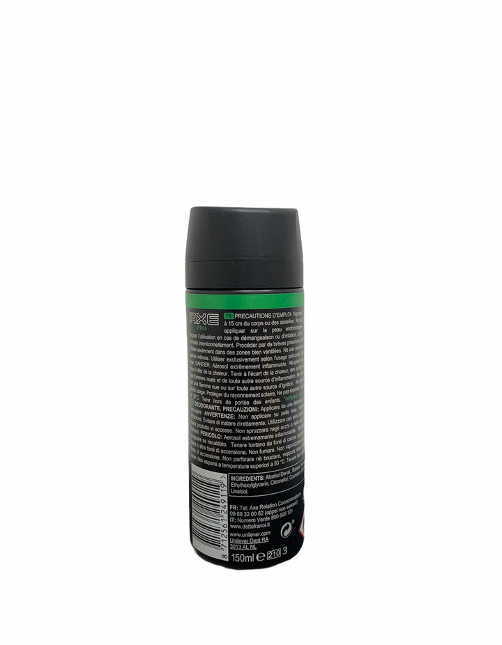 Axe Deodorante Spray Uomo Africa 150 ml – Fragranza Calda ed Esotica per una Freschezza Intensa Tutto il Giorno