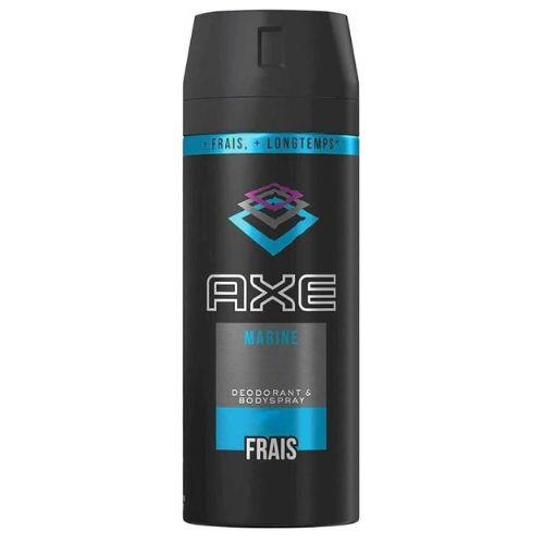 Axe Deodorante Spray Uomo Marine 150 ml – Freschezza Oceanica per una Protezione Intensa Tutto il Giorno