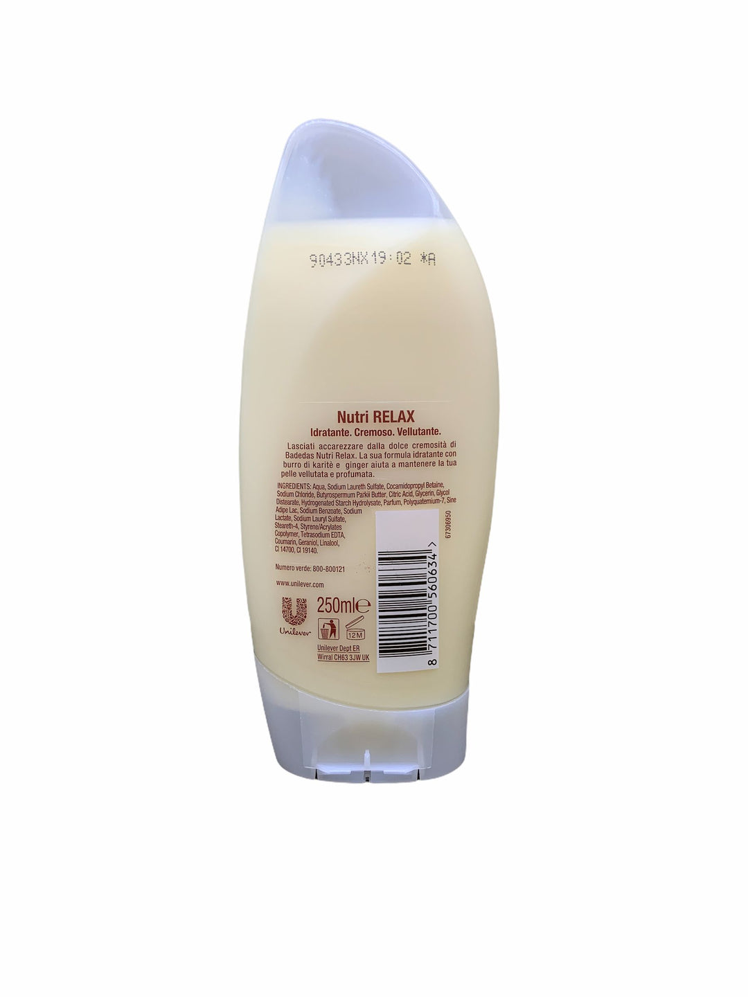 Badedas doccia nutri relax ginger e burro di karitè 250 ml