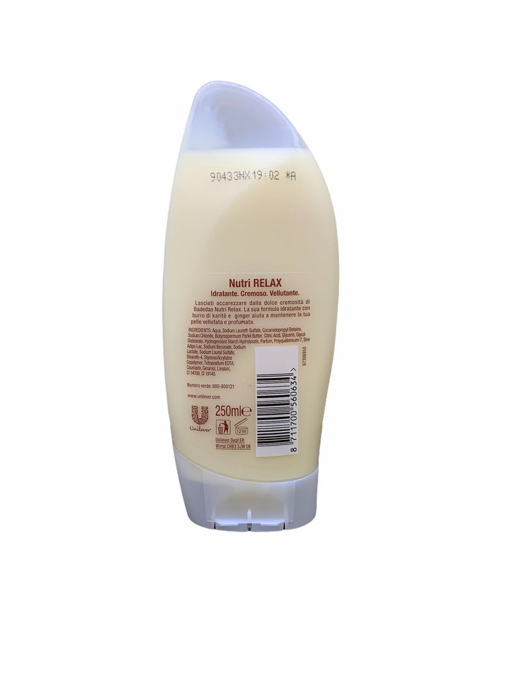 Badedas doccia nutri relax ginger e burro di karitè 250 ml