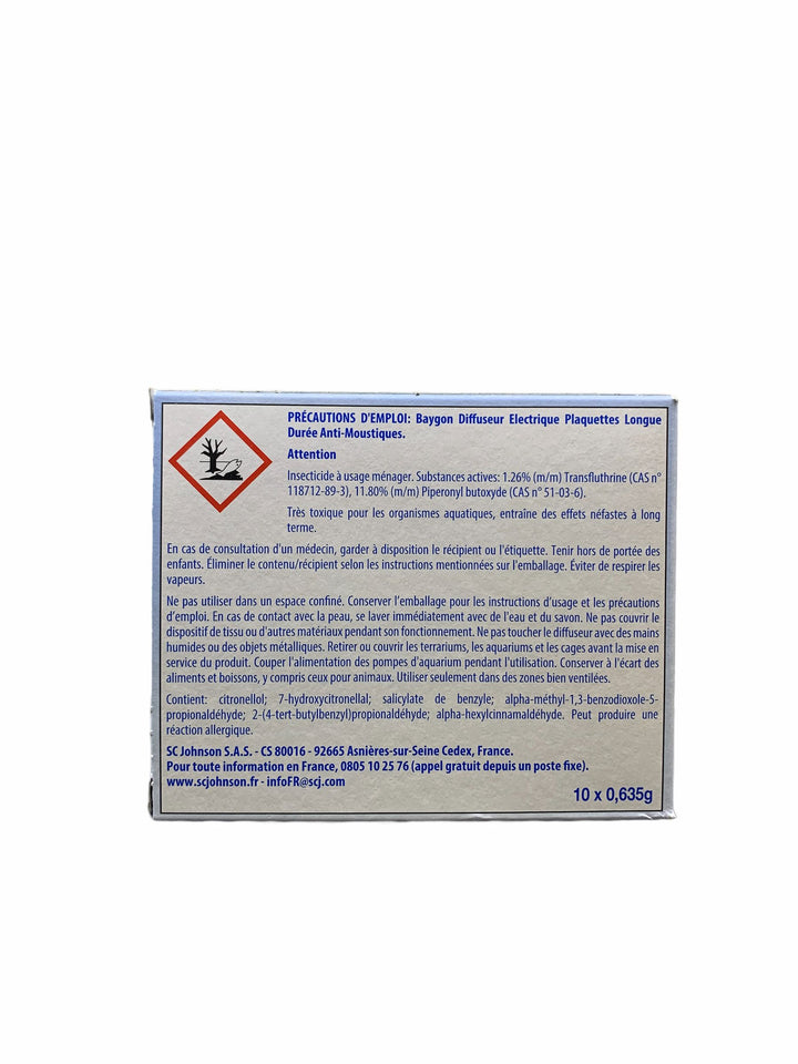 Baygon diffusore +10 piastrine antizanzare