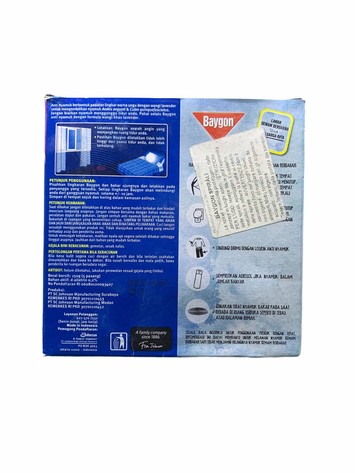 Baygon spirali lavanda x10