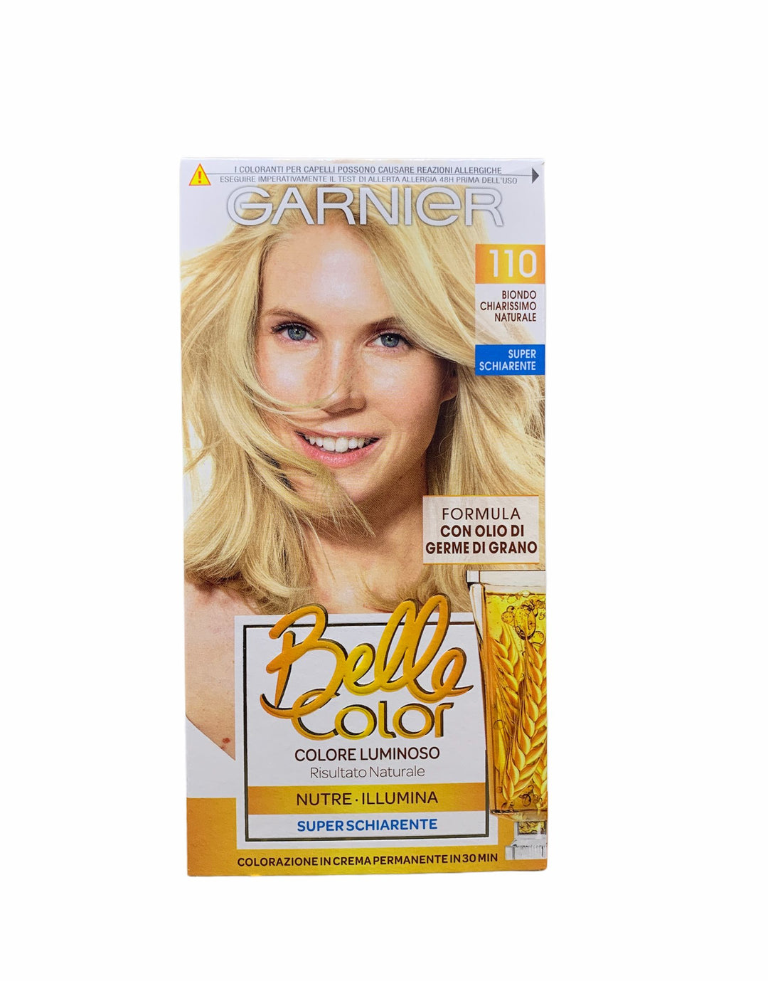 Belle color colorazione in crema permanente numero 110 biondo chiarissimo naturale