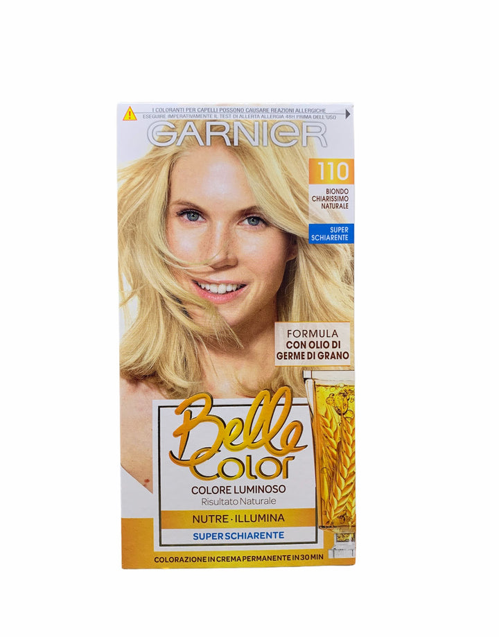 Belle color colorazione in crema permanente numero 110 biondo chiarissimo naturale